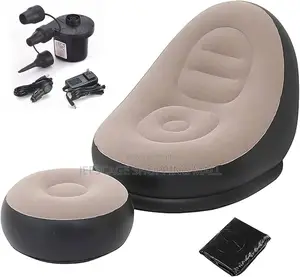 High Quality v-Cap Inflatable Sofa With Pump