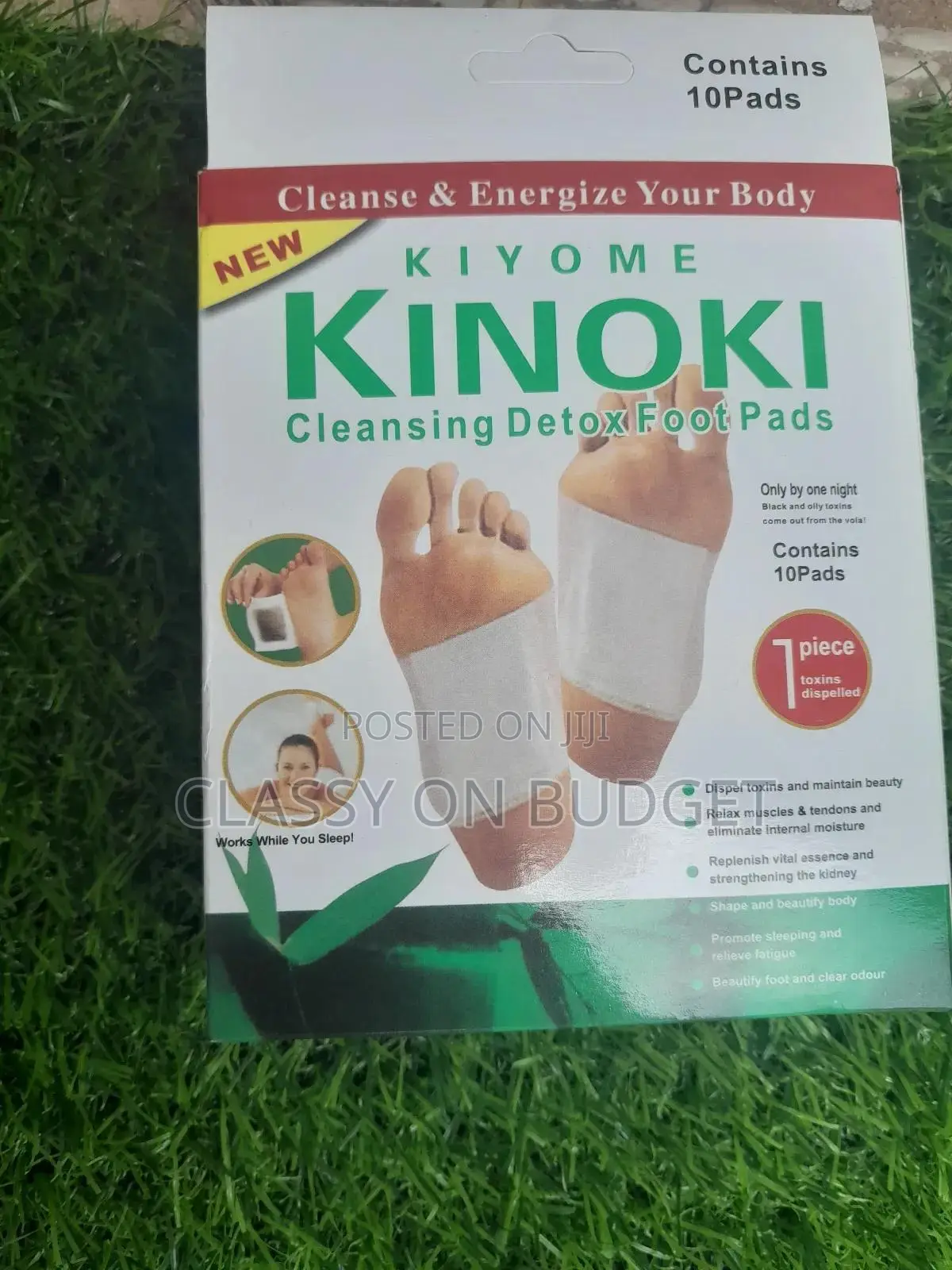 Cleansing Detox Foot Pad- Kinoki