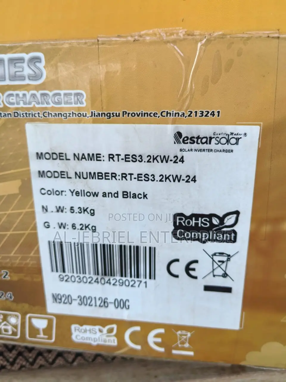Solar Inverter Charger 3.2kw