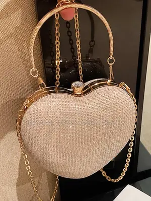 Heart Shaped Clutch Handbag