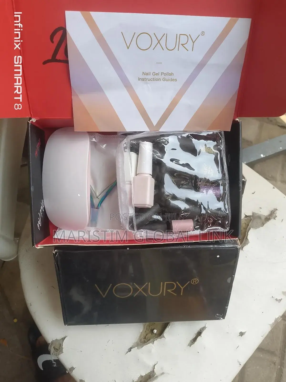 Nails Care Kit With Gel Polish Nail Dryer and Other Accessories