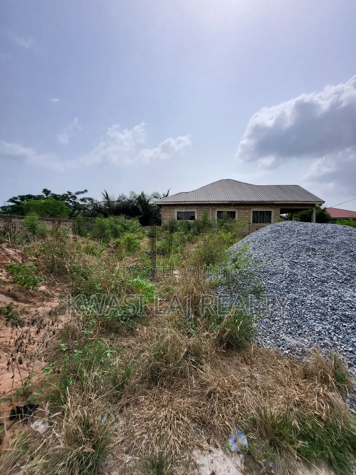 Half Plot for Sale at Kokrobite Aglowfarms