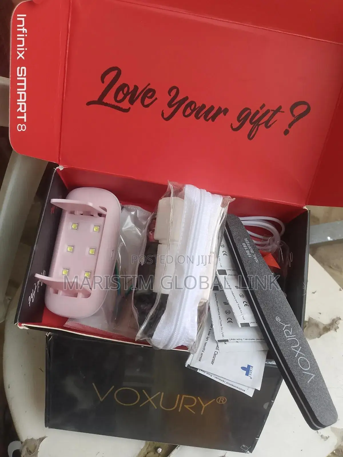 Nails Care Kit With Gel Polish Nail Dryer and Other Accessories