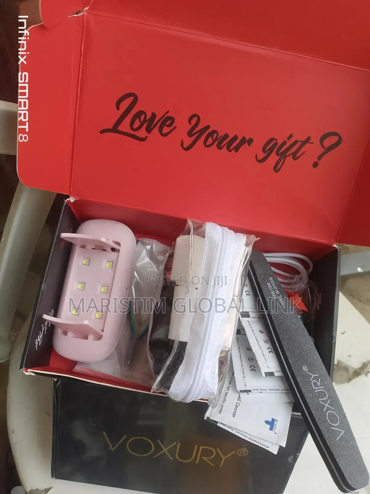 Nails Care Kit With Gel Polish Nail Dryer and Other Accessories