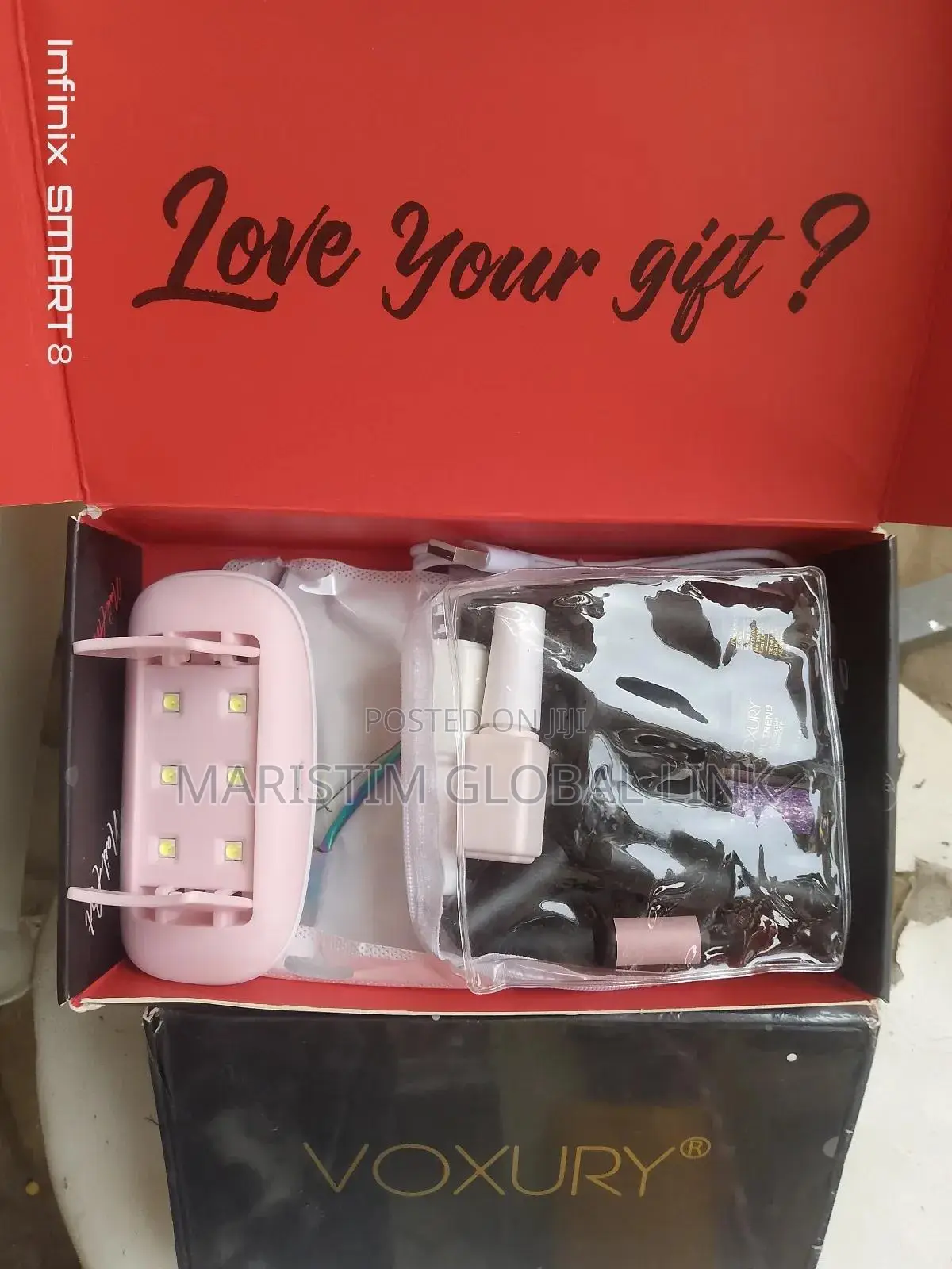 Nails Care Kit With Gel Polish Nail Dryer and Other Accessories