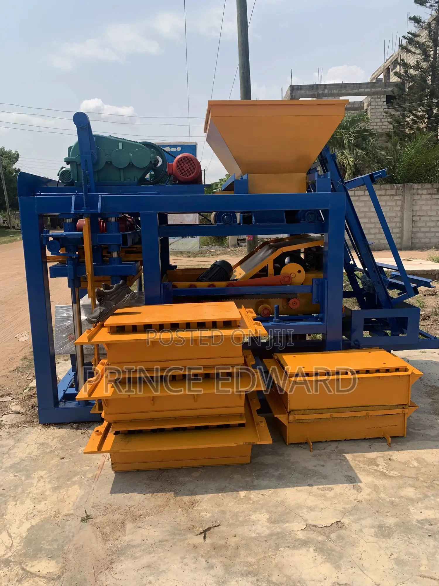 Industrial Fully Automatic Block Machine- High Output, Maximum Profit