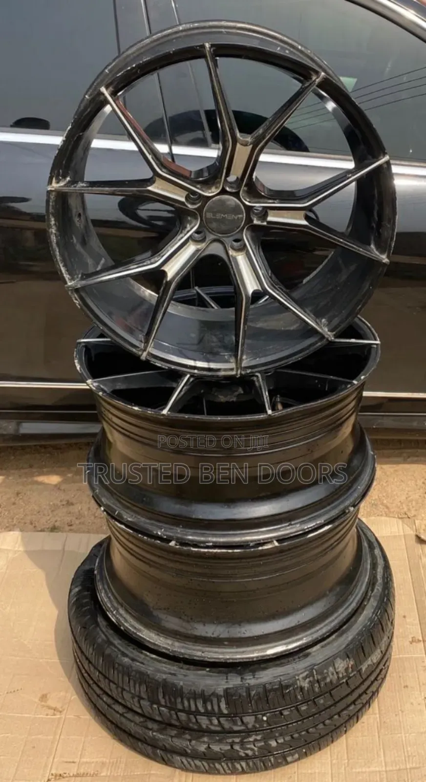Car Rims Size 20 Home Used  (R20 Inches)