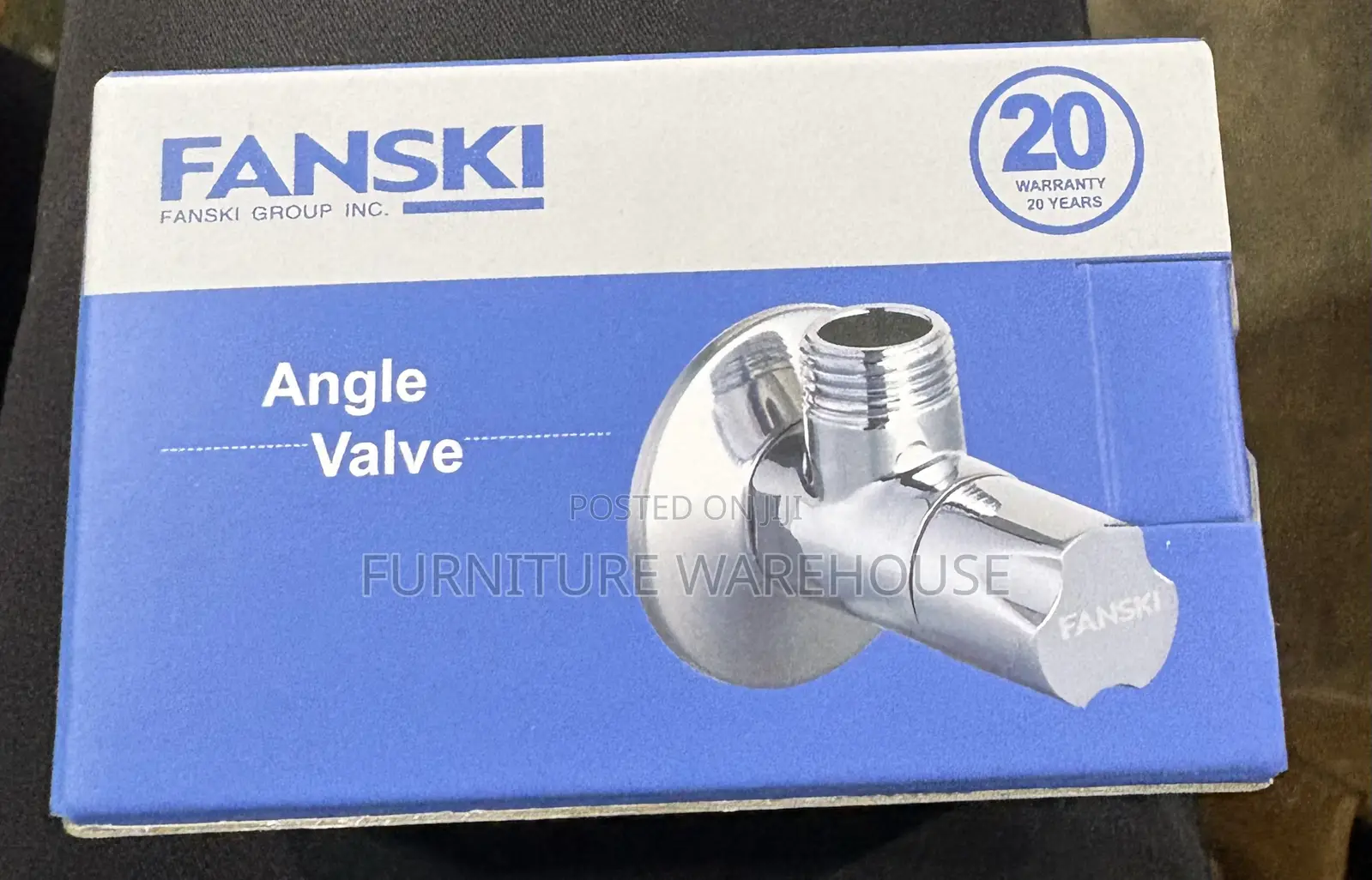 Fanski Angle Valve 1/2” X 1/2”