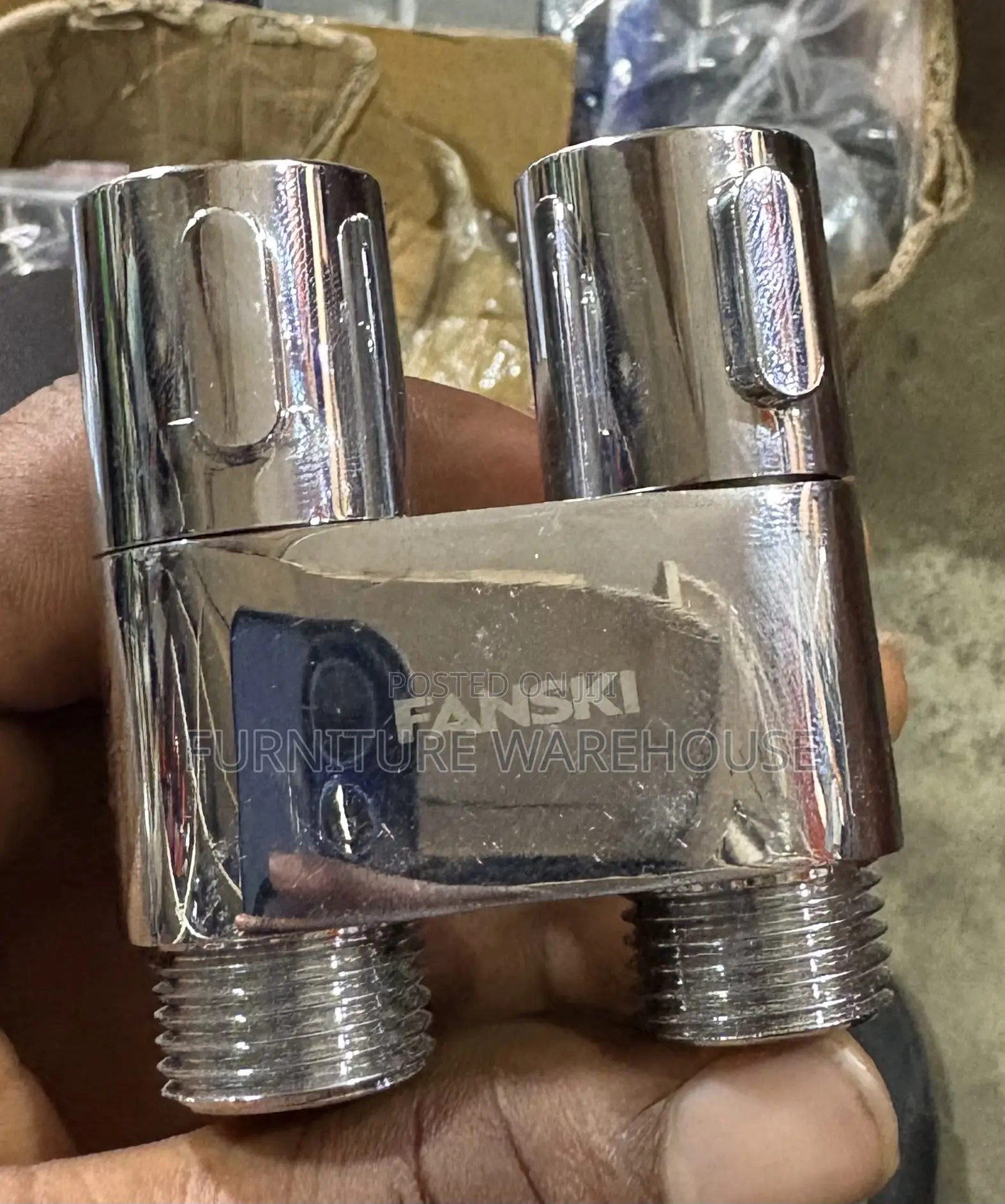 Double Fanski Angle Valve