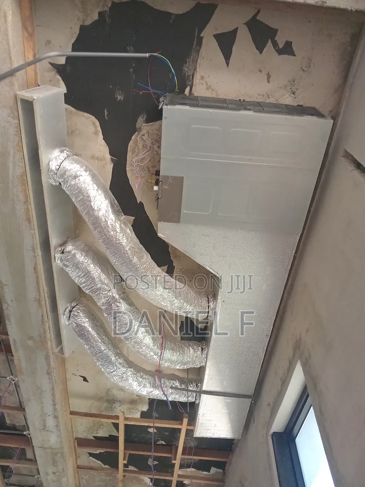 Packaged Air Condition Installation/ Duct Fabrication