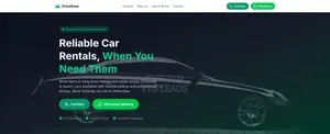 Modern Car Rental Website – Call and Whatsapp Booking (Ready to Use)