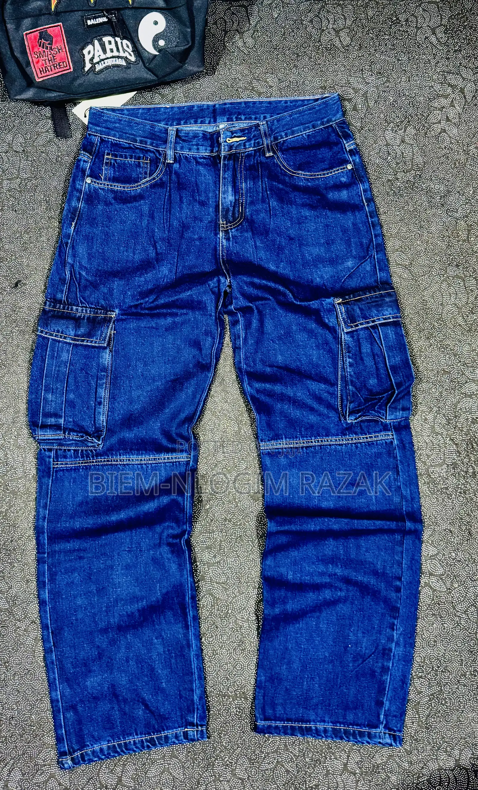 Topmost Quality Amiri N Balenciaga Baggy Jeans Available in Stock