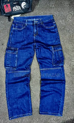 Topmost Quality Amiri N Balenciaga Baggy Jeans Available in Stock