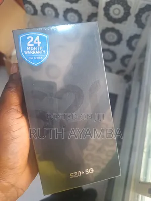 New Samsung Galaxy S20+ 5G 256 GB Black