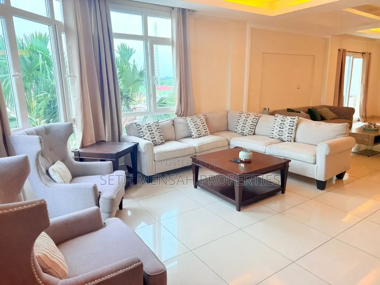 Furnished 3bdrm Apartment in Skm, Airport Residential Area for sale