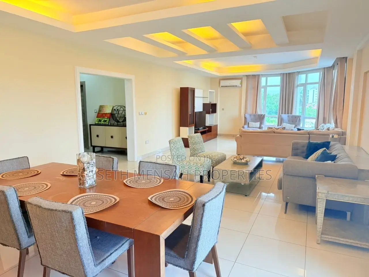 Furnished 3bdrm Apartment in Skm, Airport Residential Area for sale