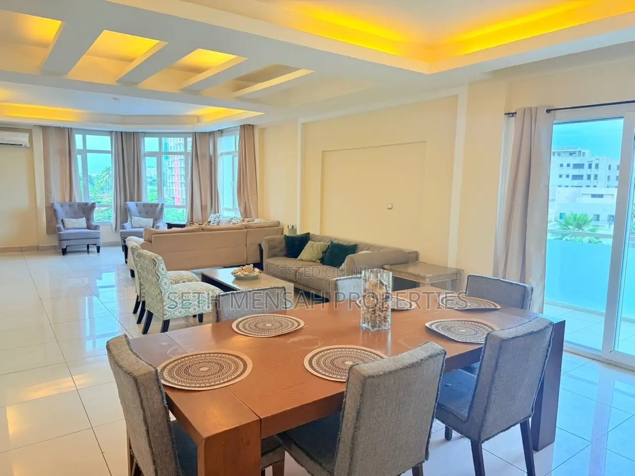 Furnished 3bdrm Apartment in Skm, Airport Residential Area for sale