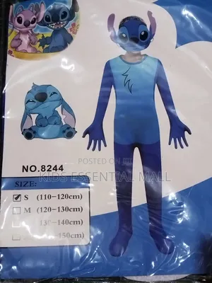 Stitch Cartoon Character Costume for Kids