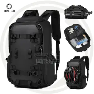 Rugged Anti-Theft Waterproof Laptop Backpack (Free Delivery)