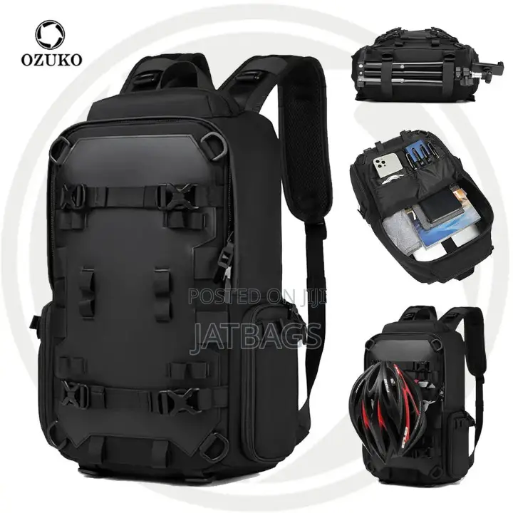 Rugged Anti-Theft Waterproof Laptop Backpack (Free Delivery)