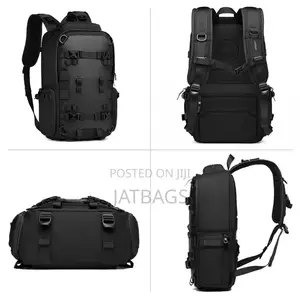 Rugged Anti-Theft Waterproof Laptop Backpack (Free Delivery)