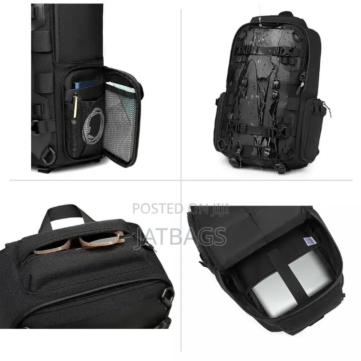 Rugged Anti-Theft Waterproof Laptop Backpack (Free Delivery)