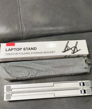 Laptop Stand, Silver-Gray
