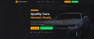 Ready-to-Use Car Dealership Website (Whatsapp and Phone Leads)