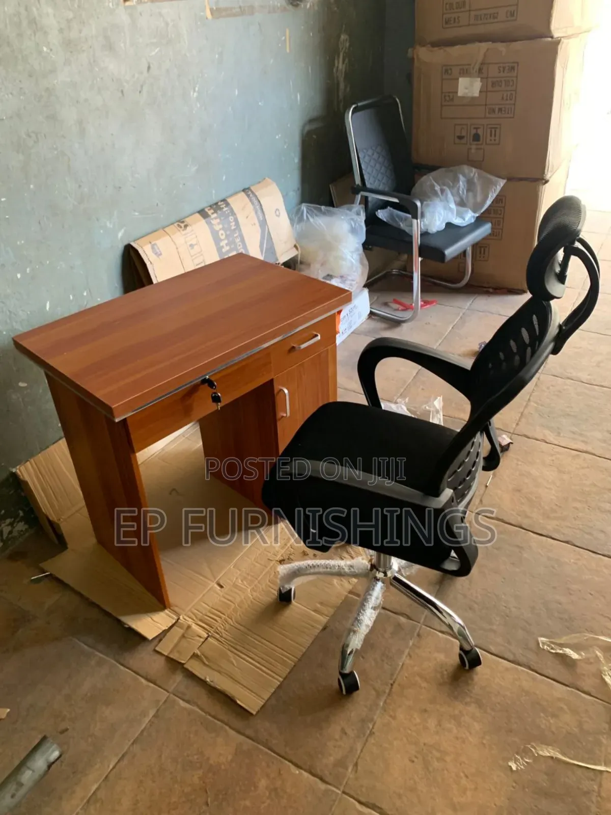 Office Desk and Chair