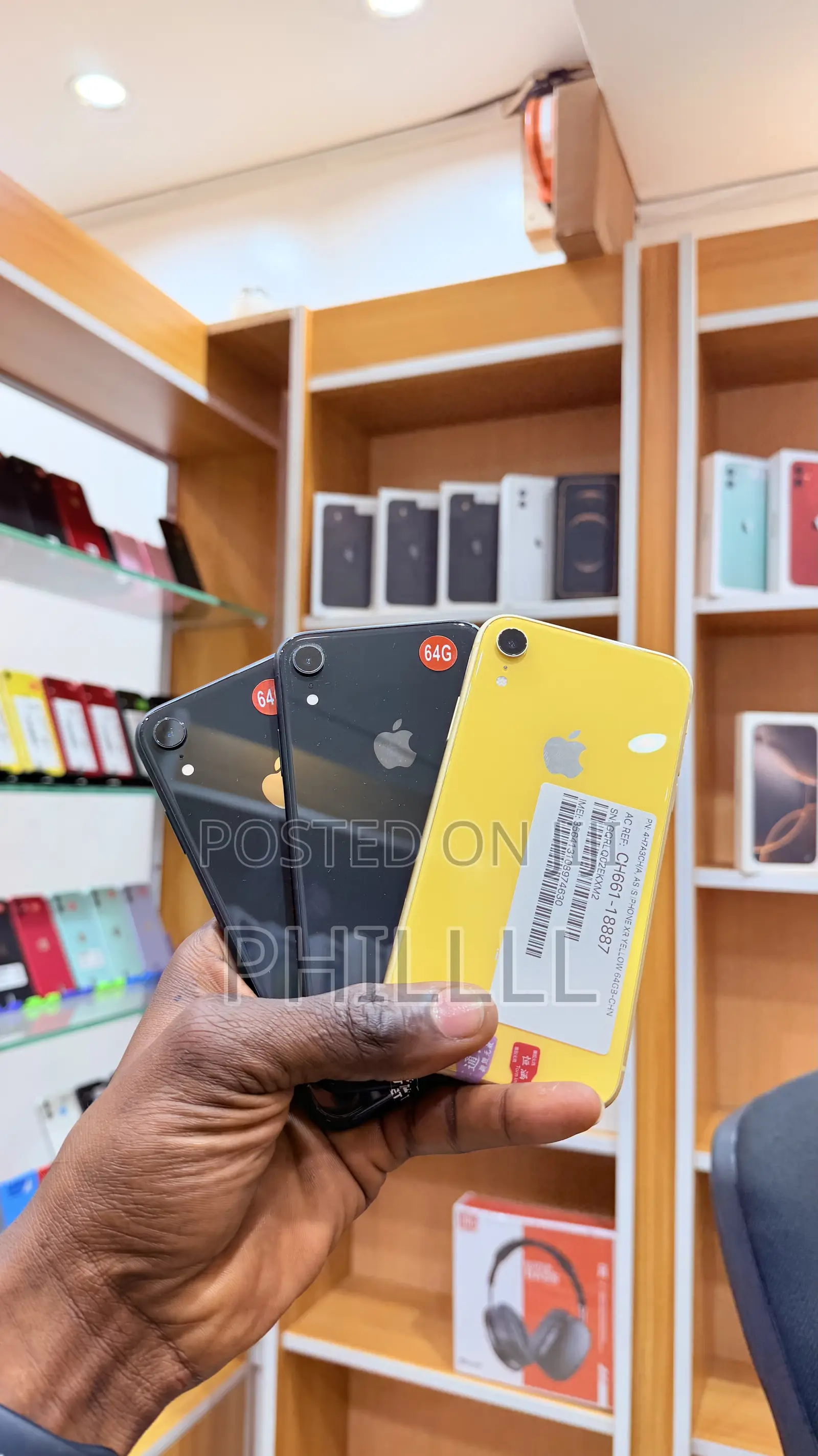 Apple iPhone XR 64 GB Black