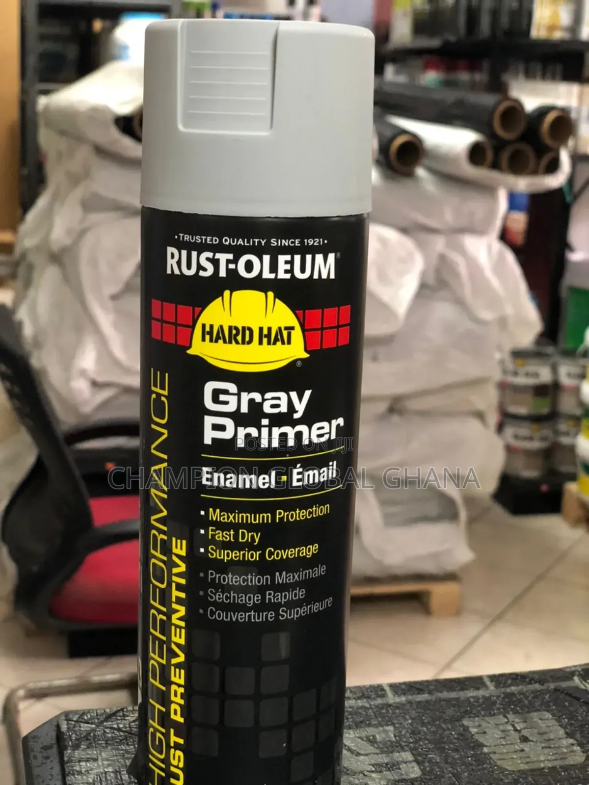 Rust-oleum Enamel Anti Rust Gray Primer Spray Paint