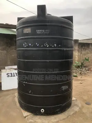 400 LTRS Polytank Burnt Repaired