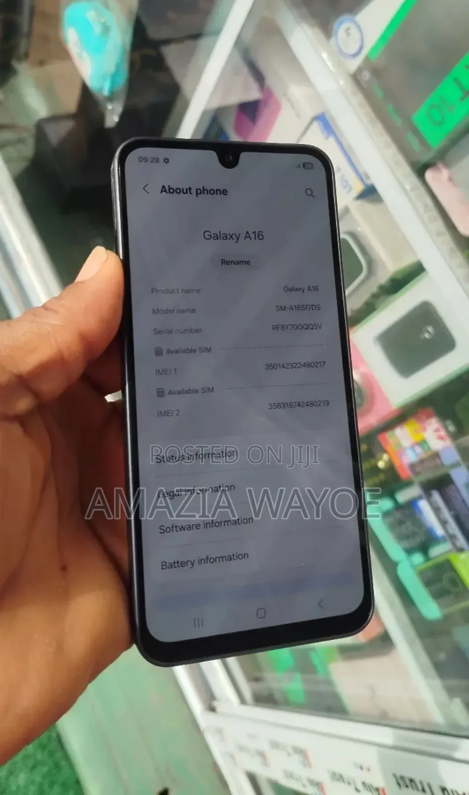 Samsung Galaxy A16 5G 128 GB Black