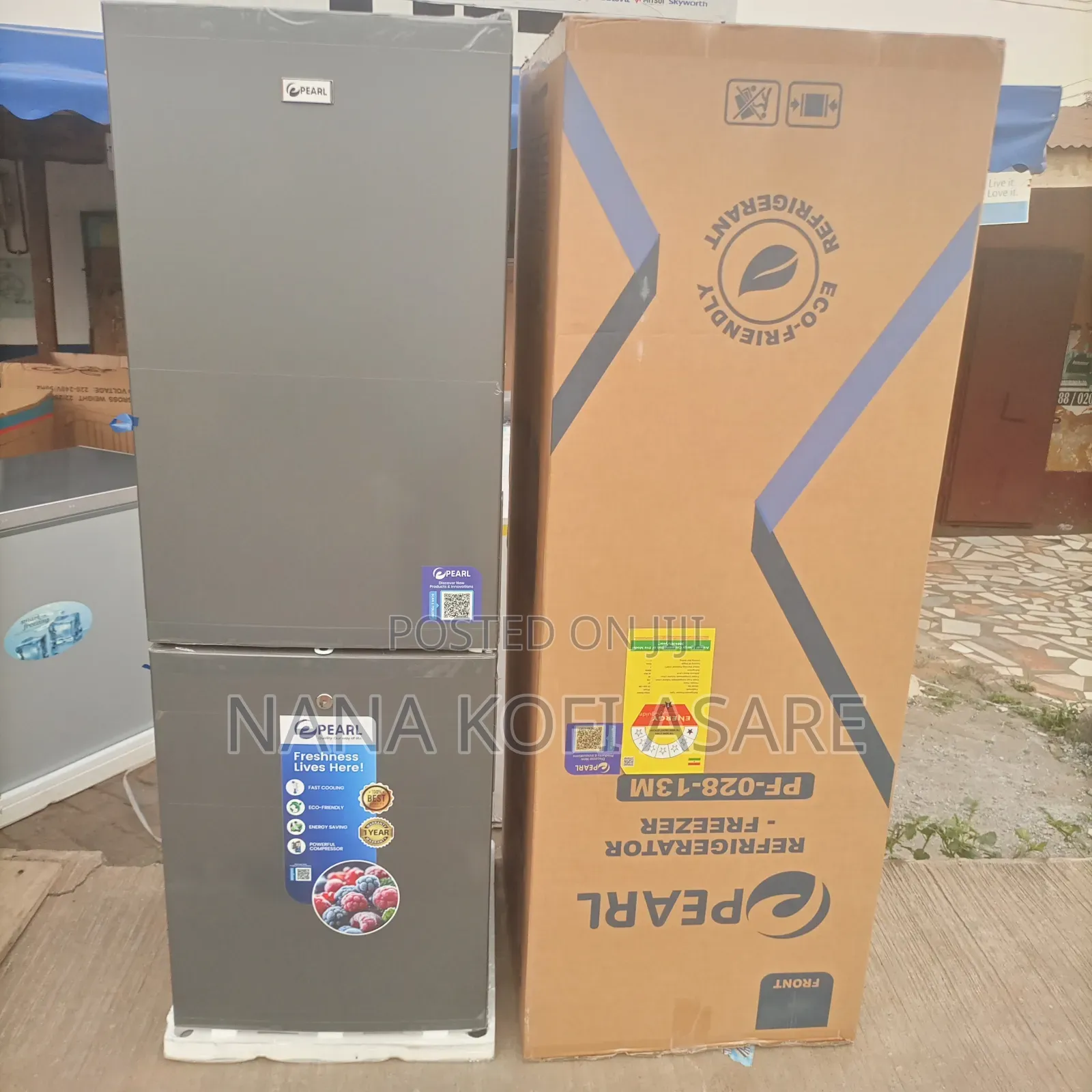 Pearl 160litres Buttom Freezer Refrigerator