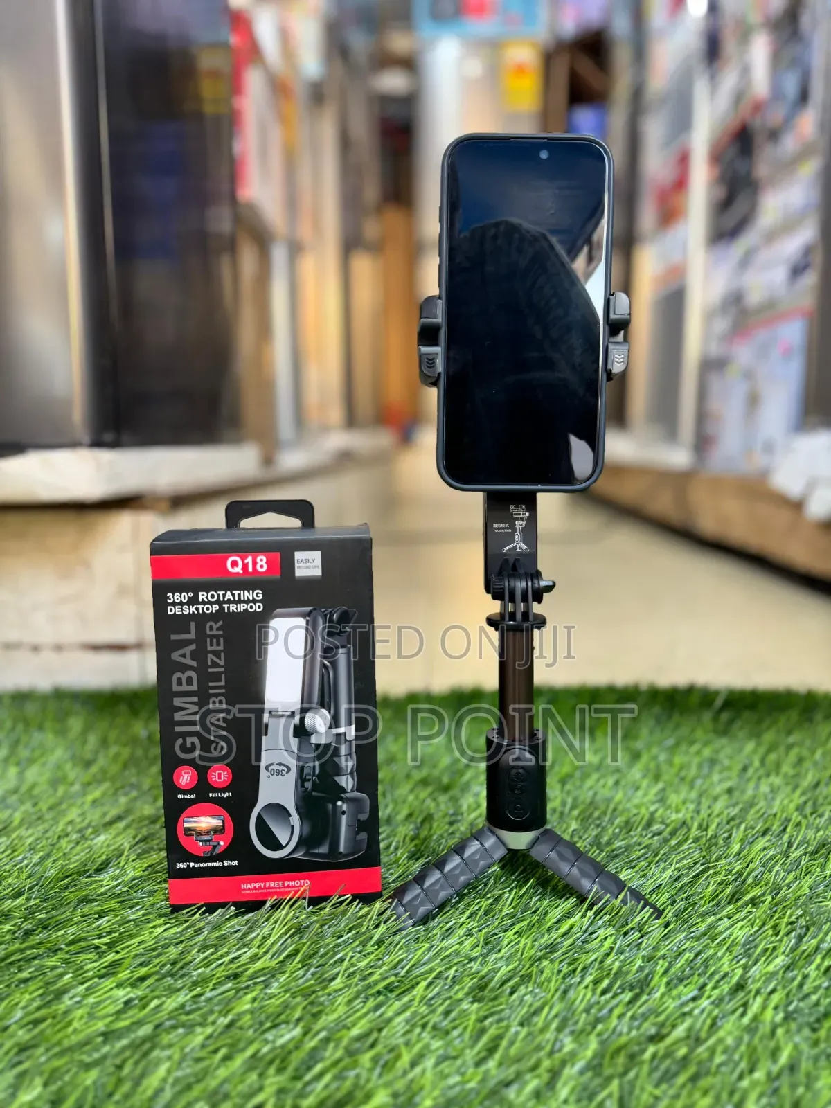 360 Rotating Desktop Tripod and Gimbal Stabilizer