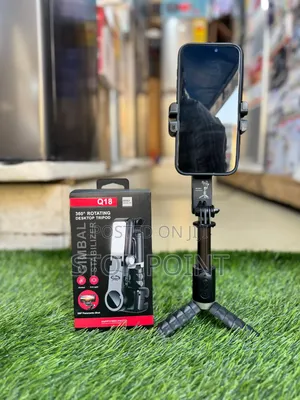 360 Rotating Desktop Tripod and Gimbal Stabilizer