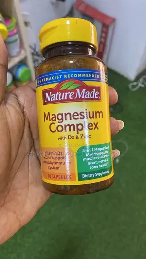 Nature Made Magnesium Complex Capsules With D3 and Zinc, 60s