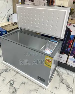 Durable and Affordable TCL Single Door Chest Freezer(Gray)380l