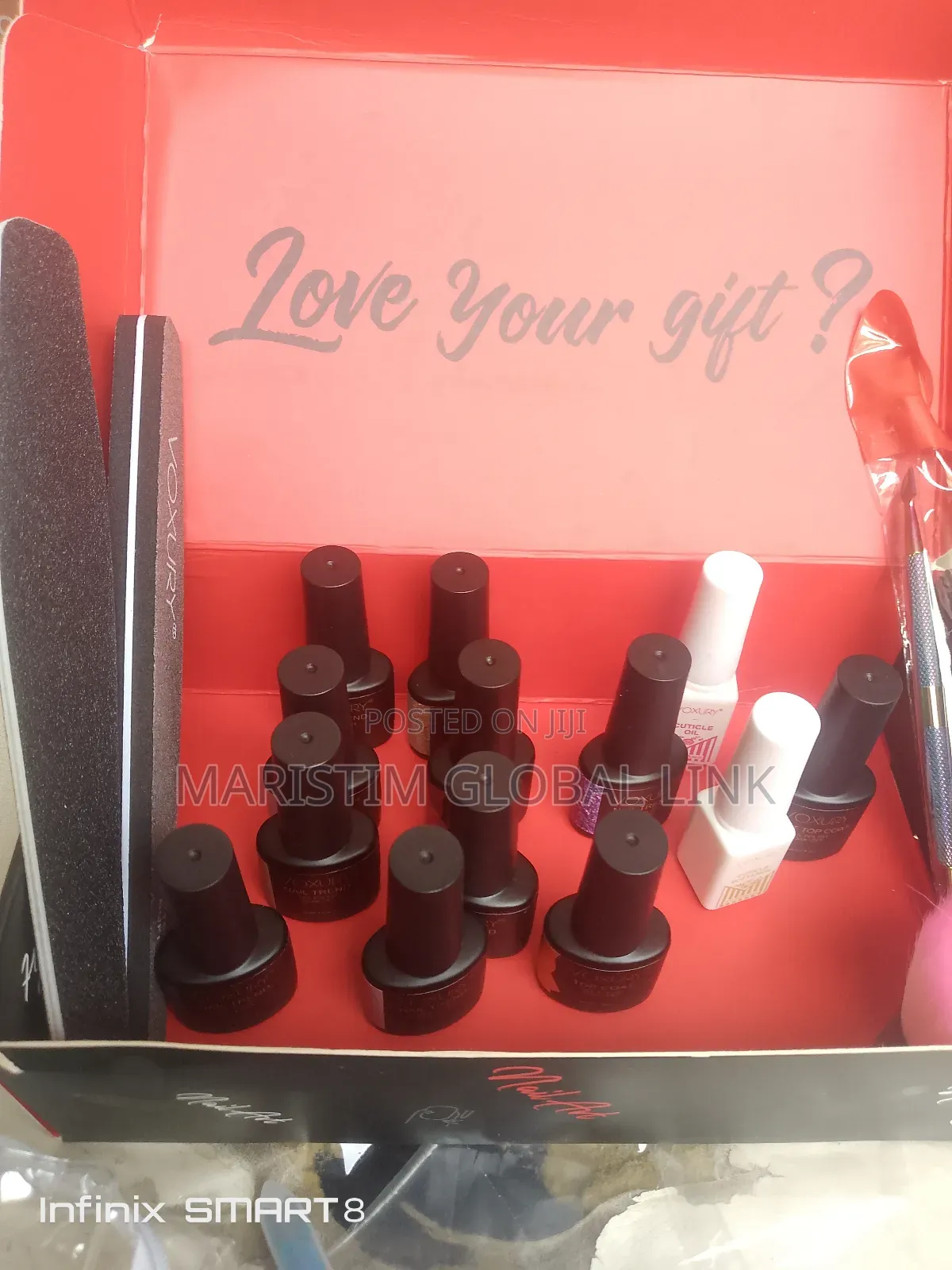 Nails Care Kit With Gel Polish Nail Dryer and Other Accessories