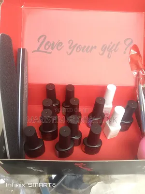 Nails Care Kit With Gel Polish Nail Dryer and Other Accessories