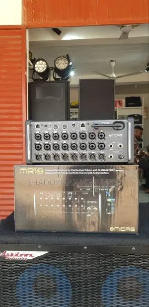 Midas Mr18 Digital Mixer for iPad/Android