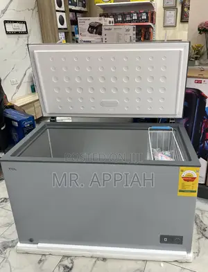Shop Unique TCL 380liters Electric Chest Freezer(Gray) 