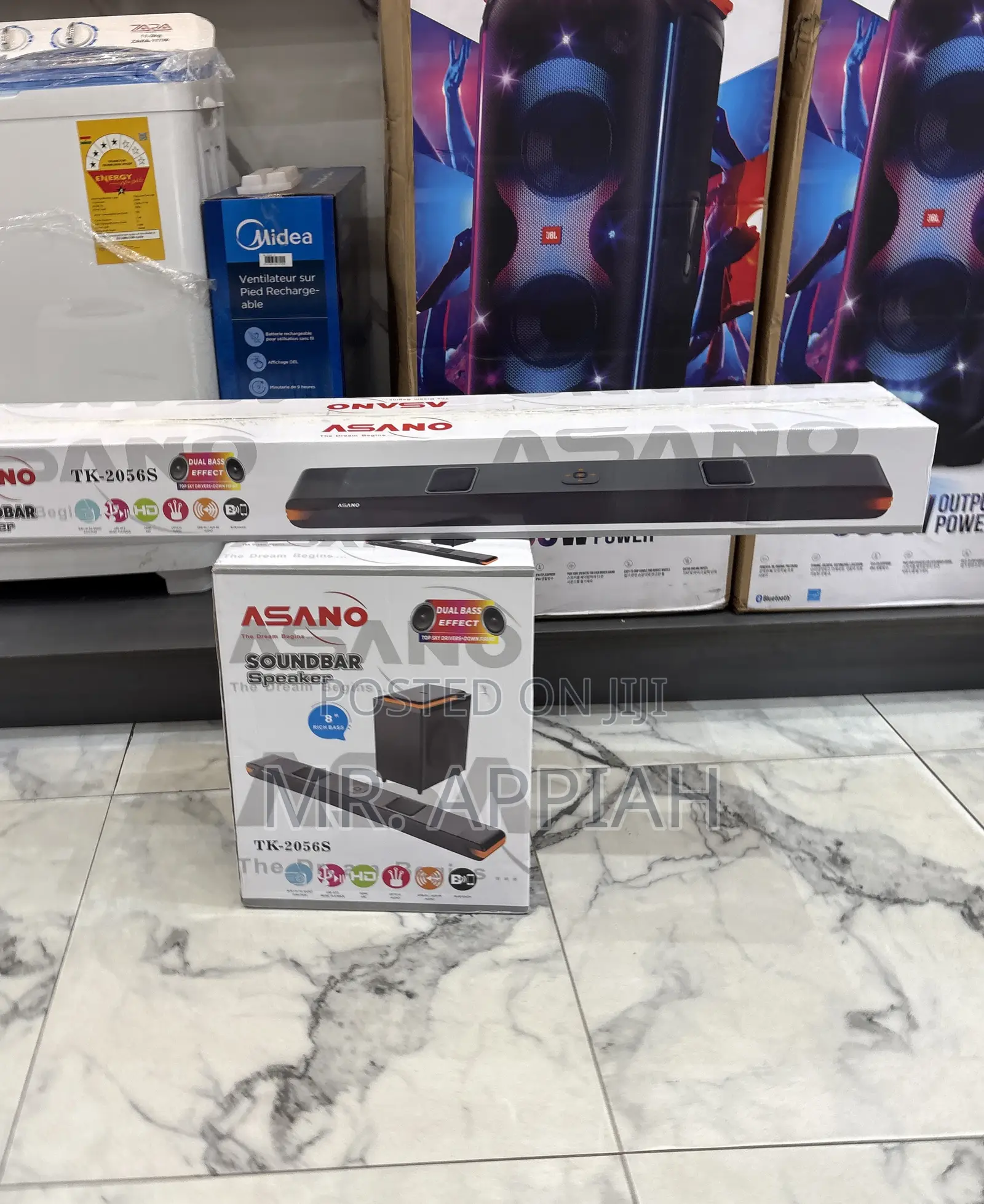 Brand New Asano Tk 2056 Wireless Bluetooth Speaker 