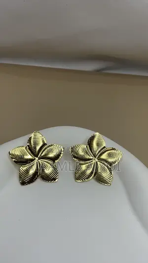 Star Golden Non Tarnish Earrings