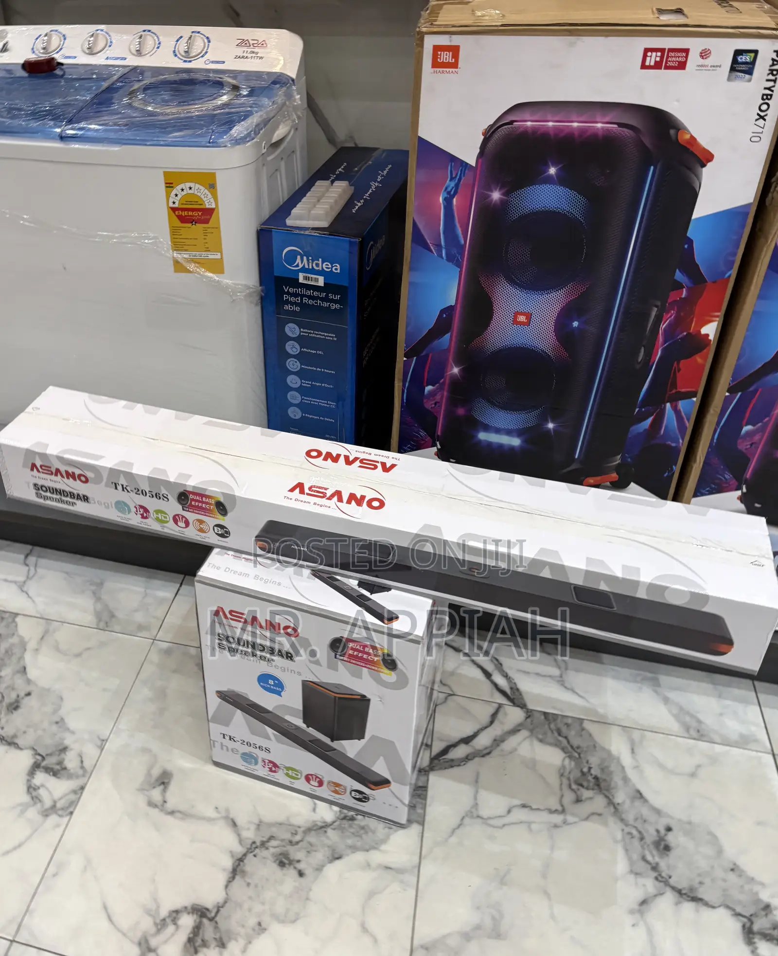Unique Asano Tk 2056 Bluetooth Sound Bar System + Remote Control 