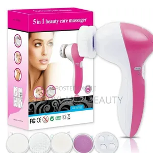5-in-1 Electric Facial Cleansing Brush Beauty Care Massager