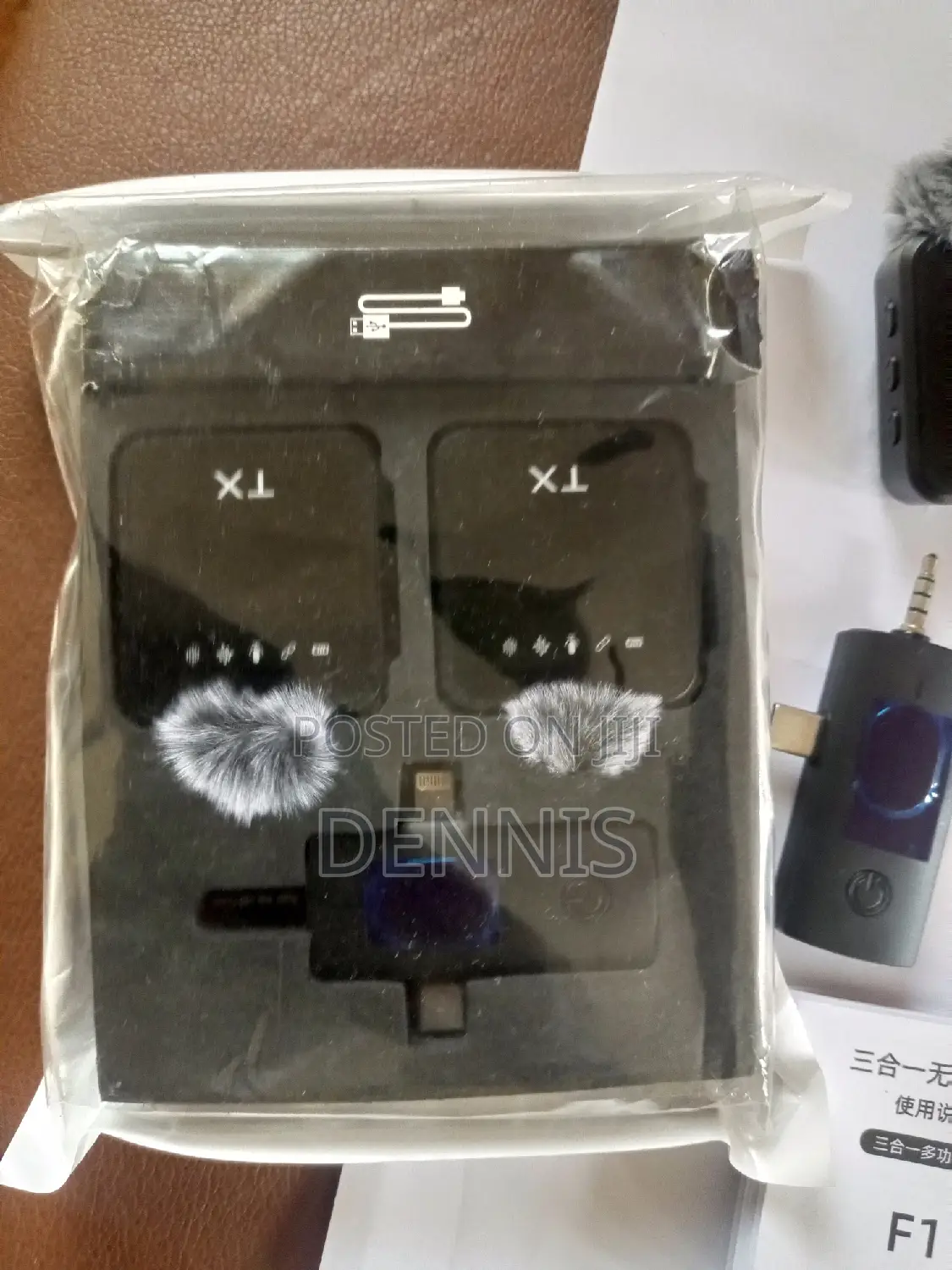 3 In 1 F-11 Lavalier Microphone