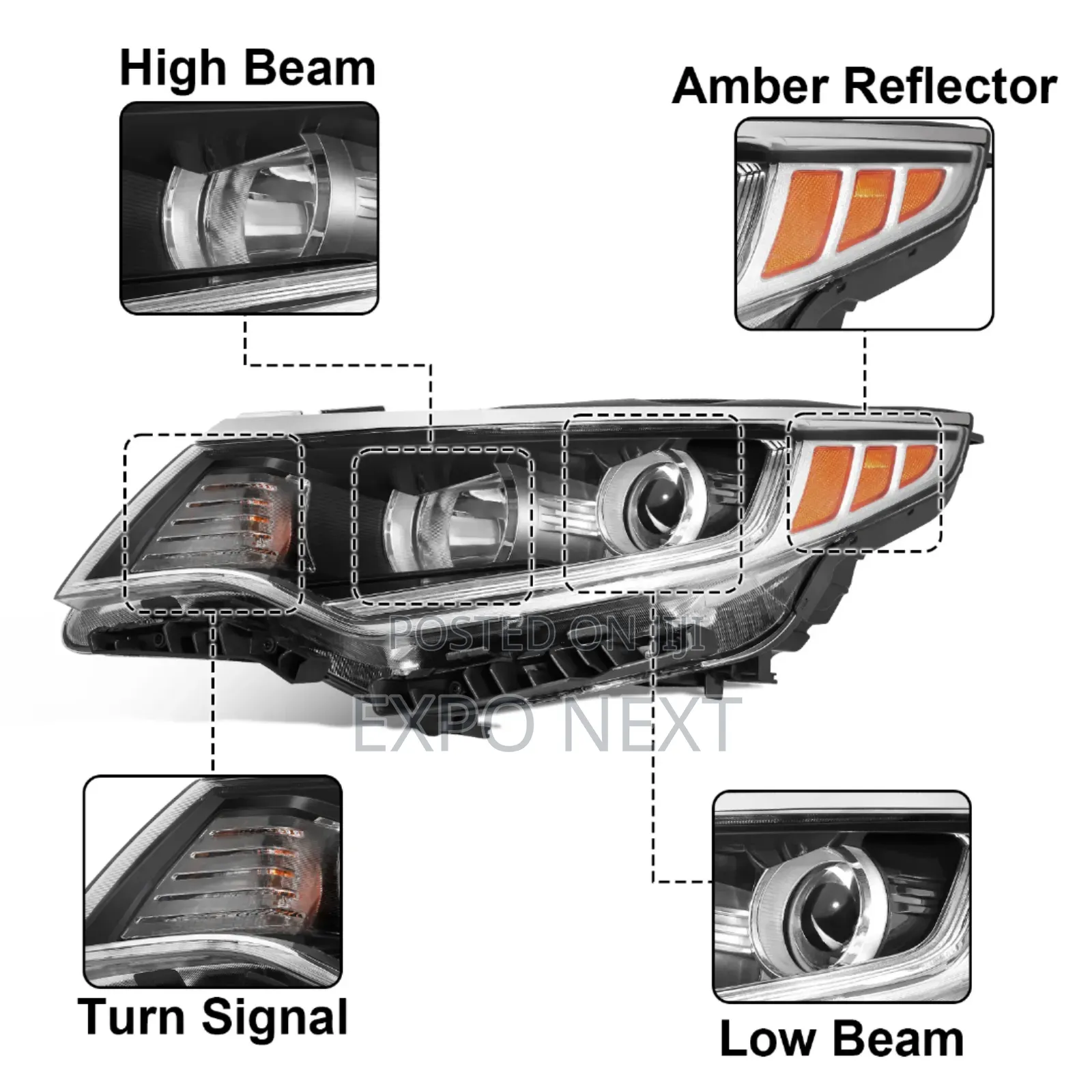 Led Headlight For Kia Optima K