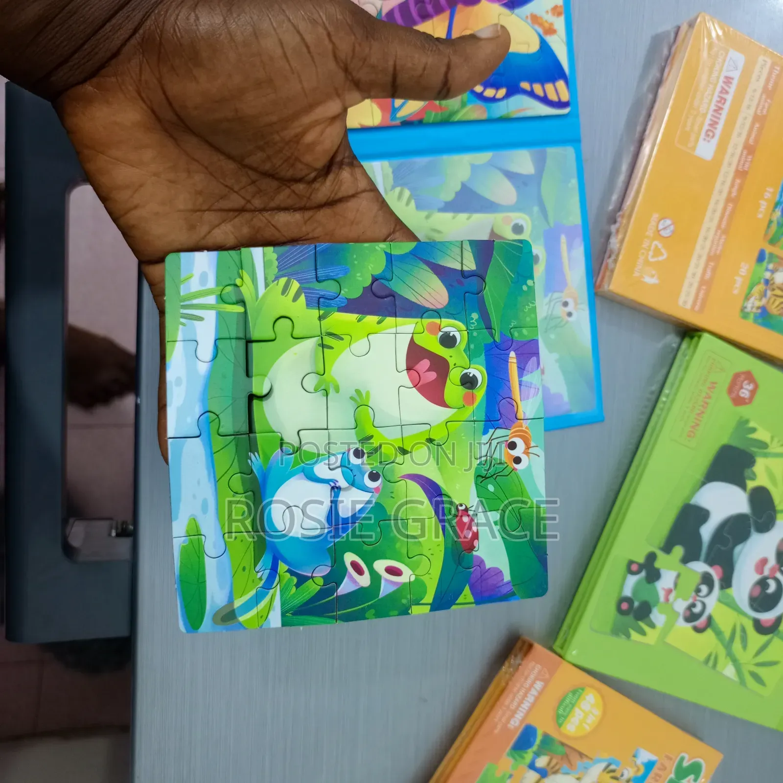 3 Picture Puzzle for Toddlers