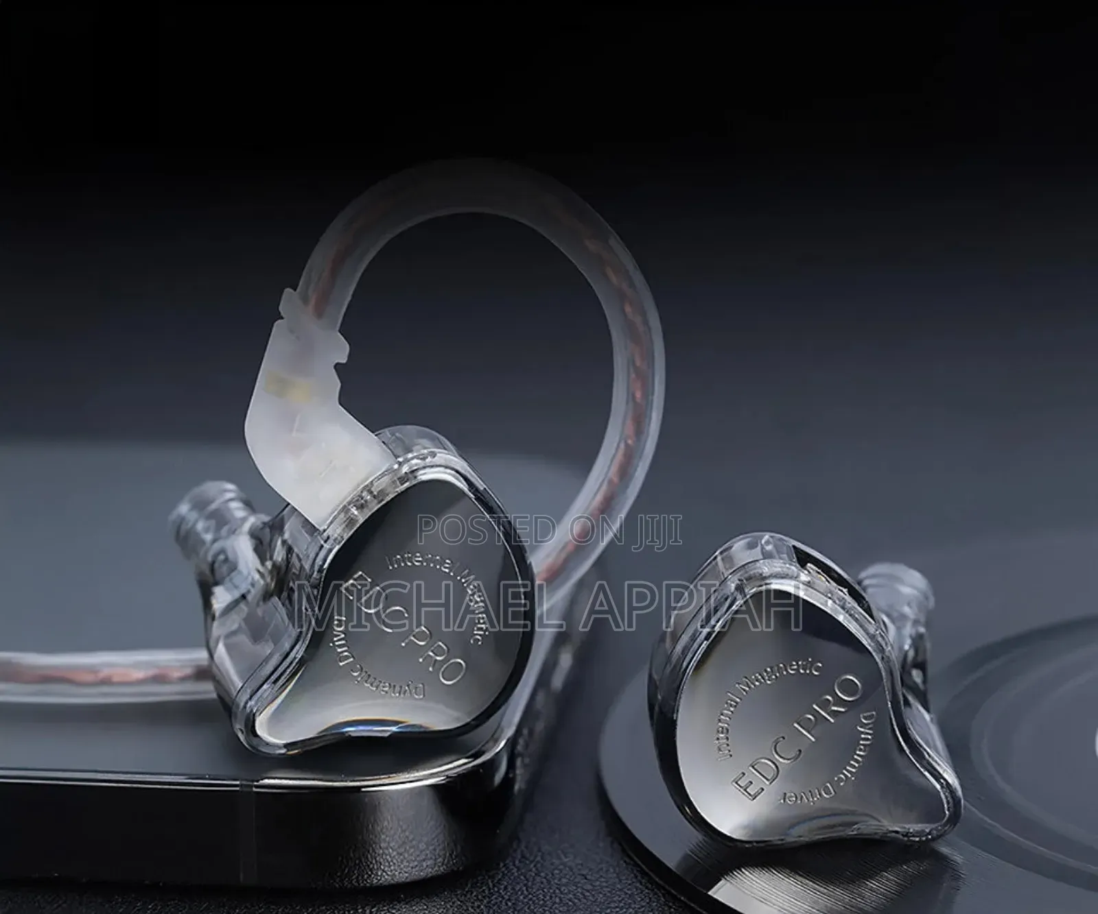Kz Edc Pro Acoustic in-Ear Monitors (Iems) With Free Case